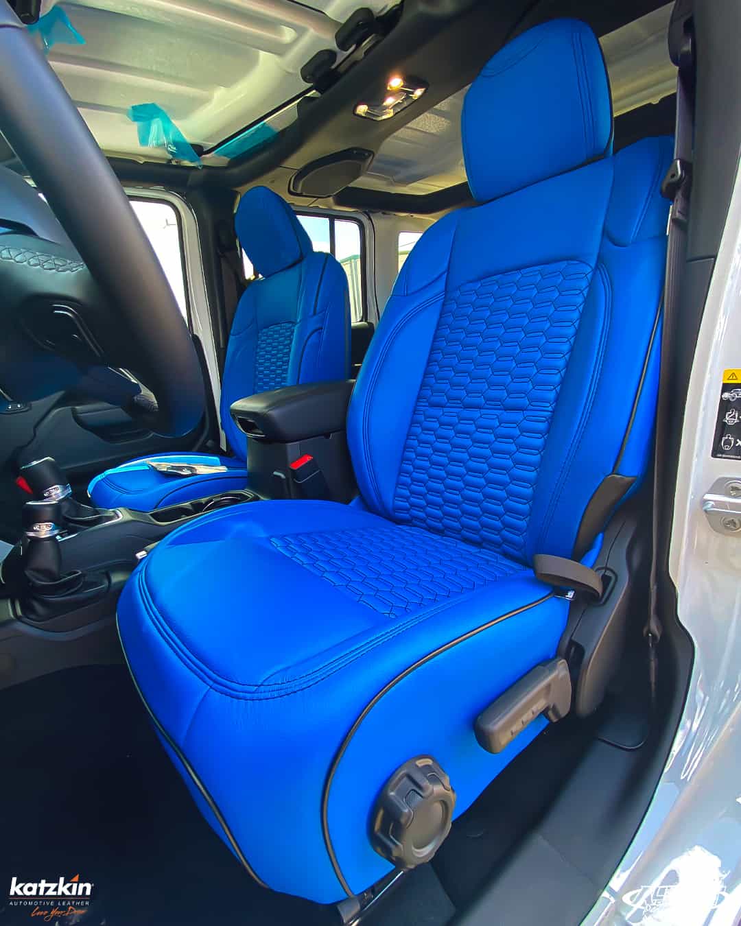 2020 Jeep Wrangler JL Blue Leather - All Out Offroad